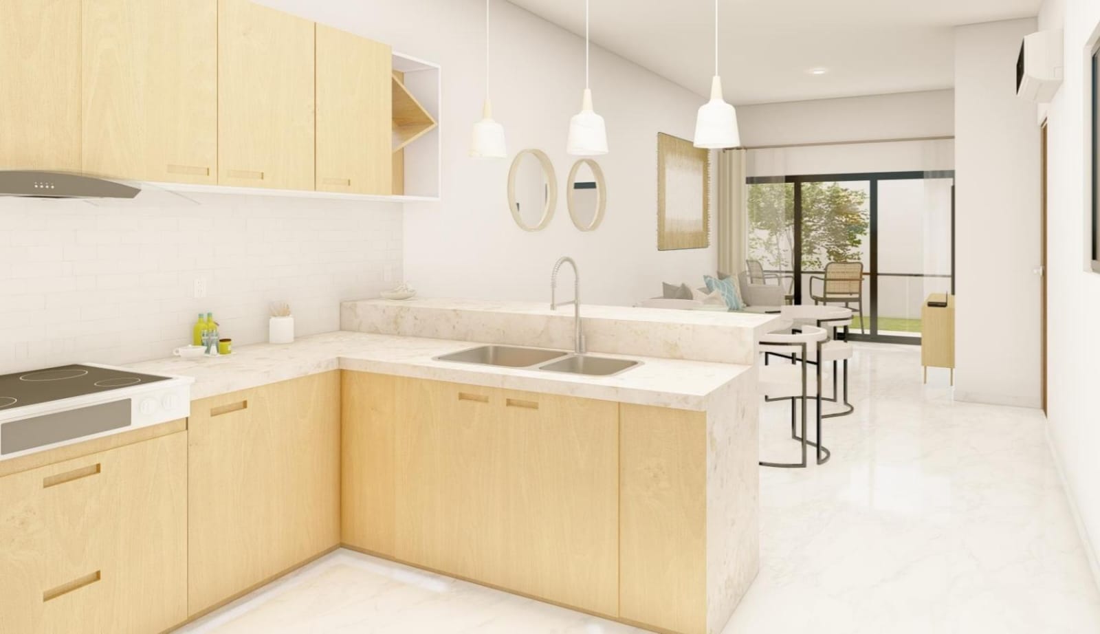 Córdoba Tower Mazatlán Kitchen